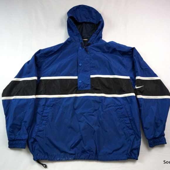 mens blue nike windbreaker